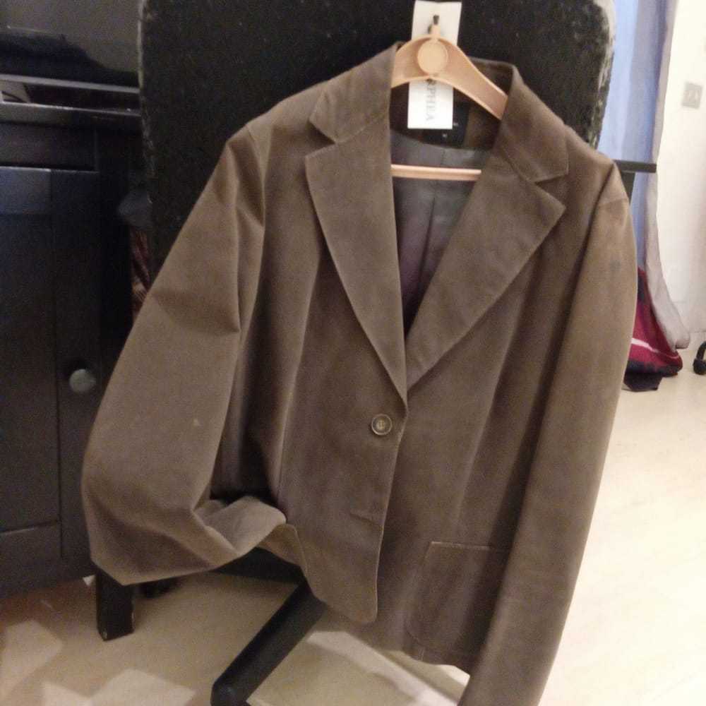 Mauro Grifoni Leather blazer - image 3