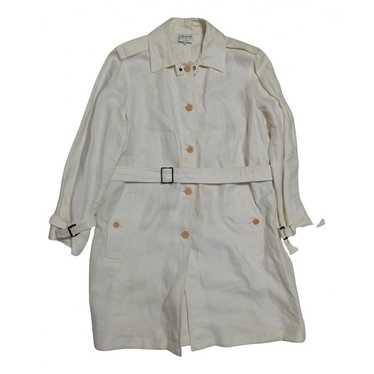 Armani Collezioni Linen trench coat - image 1