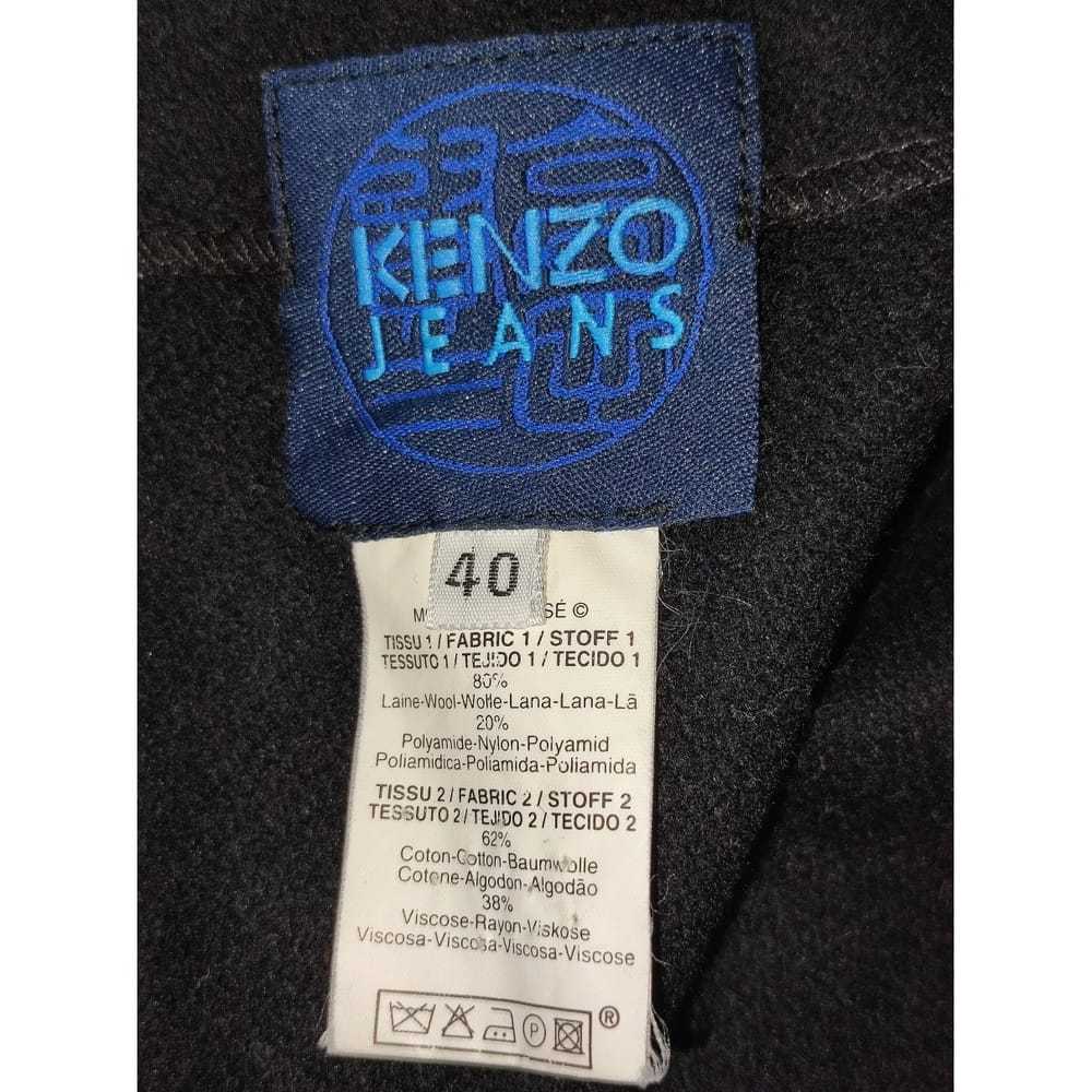 Kenzo Wool mid-length skirt - image 7