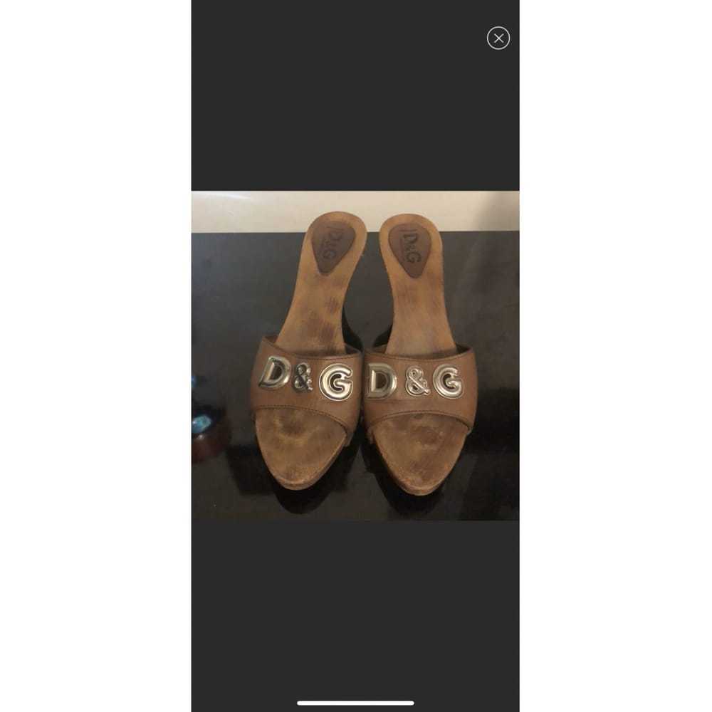 D&G Leather sandal - image 4