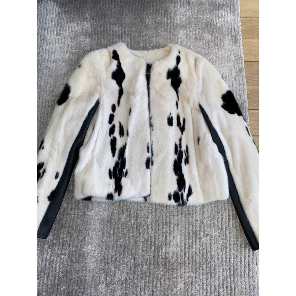 Yigal Azrouel Raccoon jacket - image 2