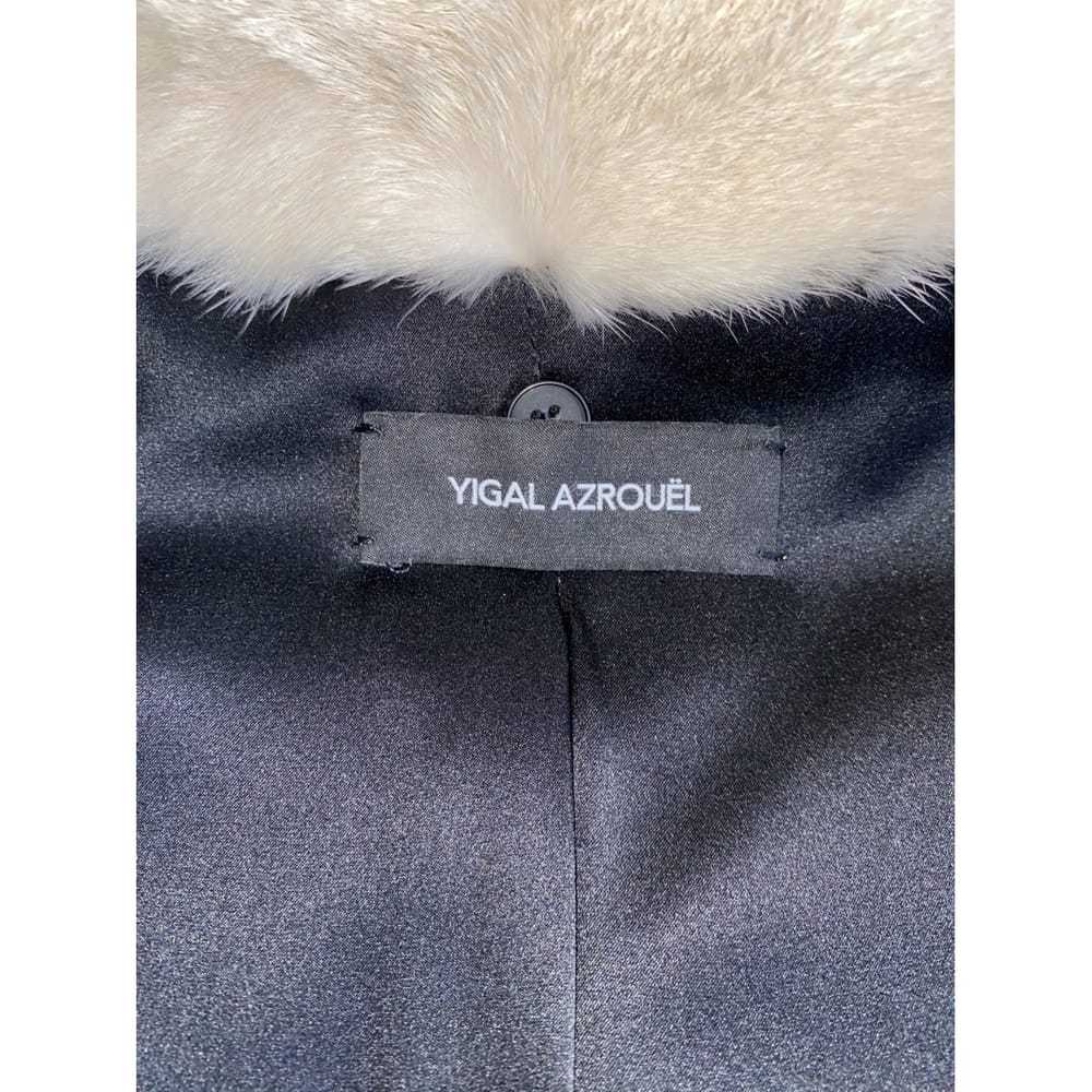 Yigal Azrouel Raccoon jacket - image 4