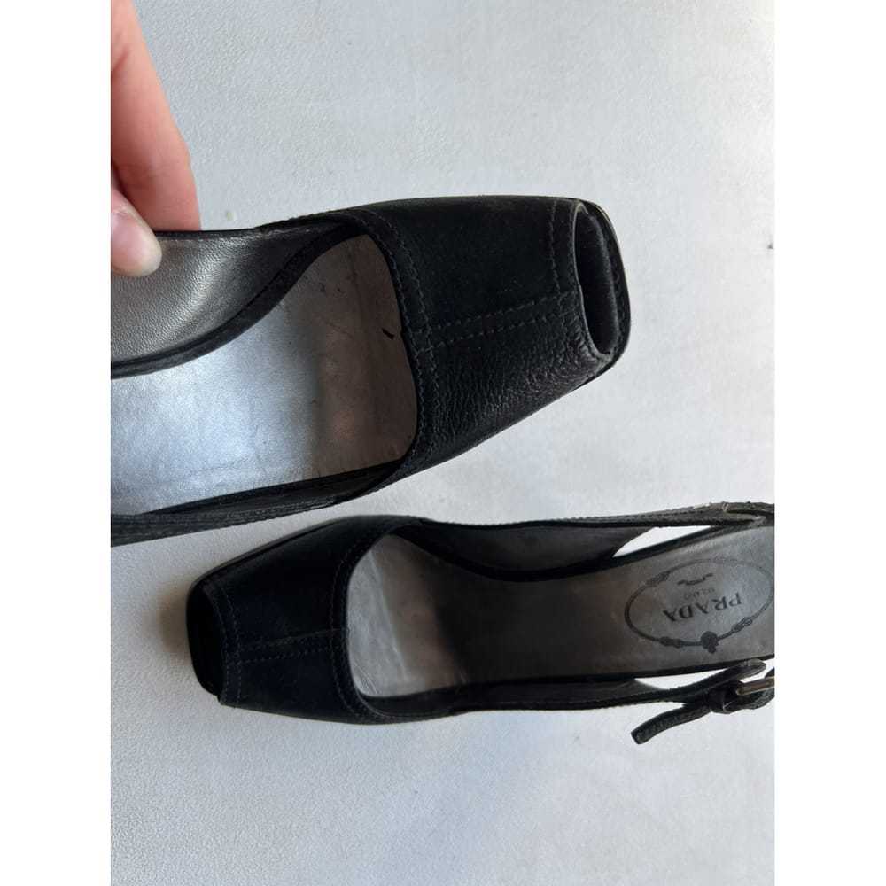 Prada Leather sandals - image 2