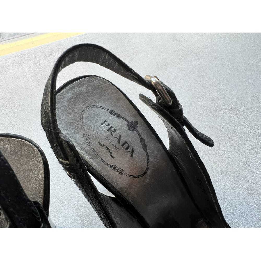 Prada Leather sandals - image 3