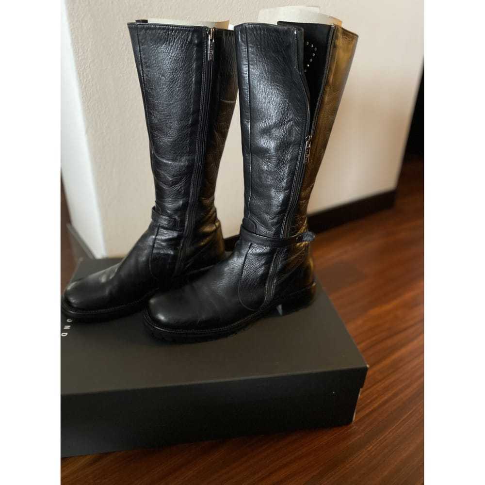 John Richmond Leather biker boots - image 2