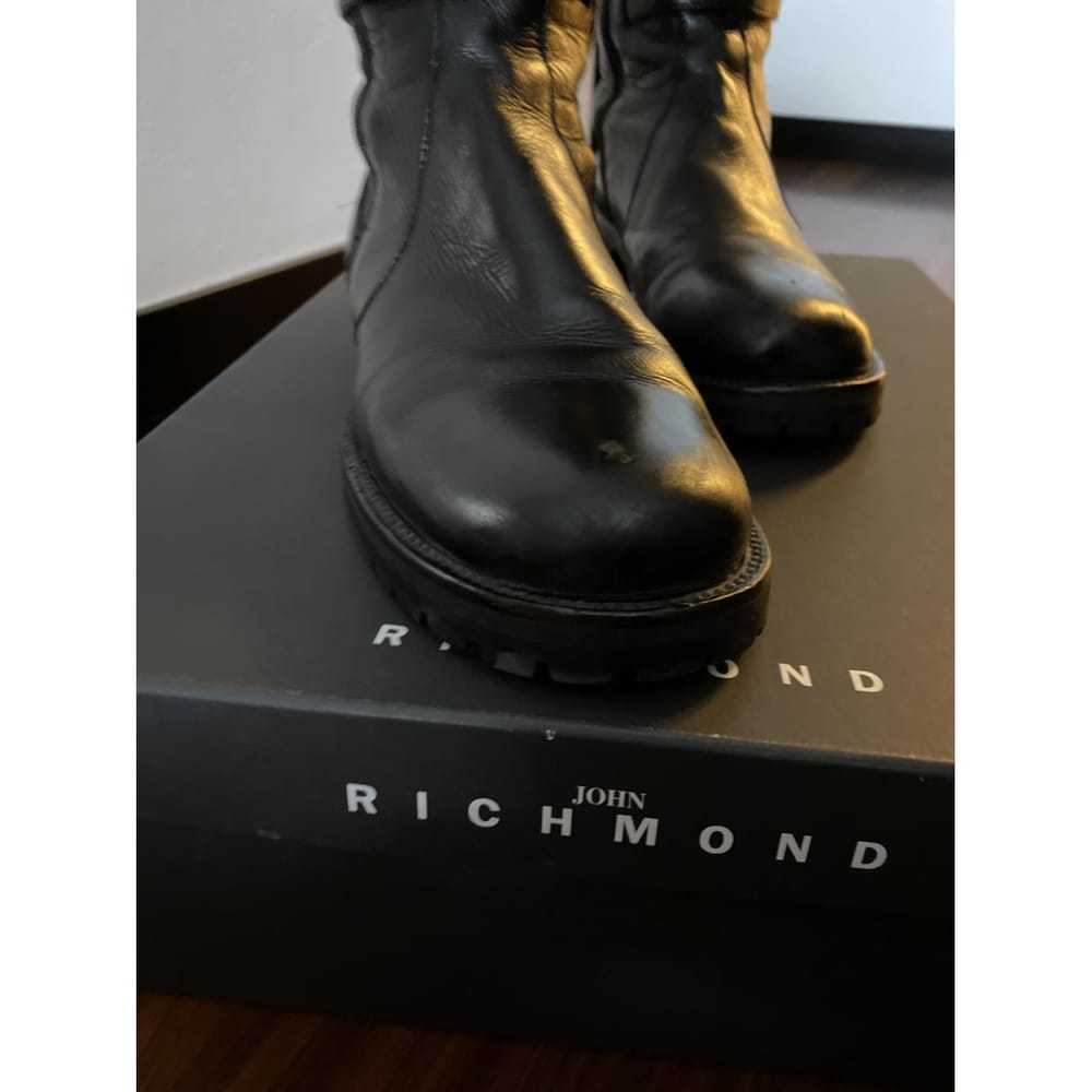 John Richmond Leather biker boots - image 7