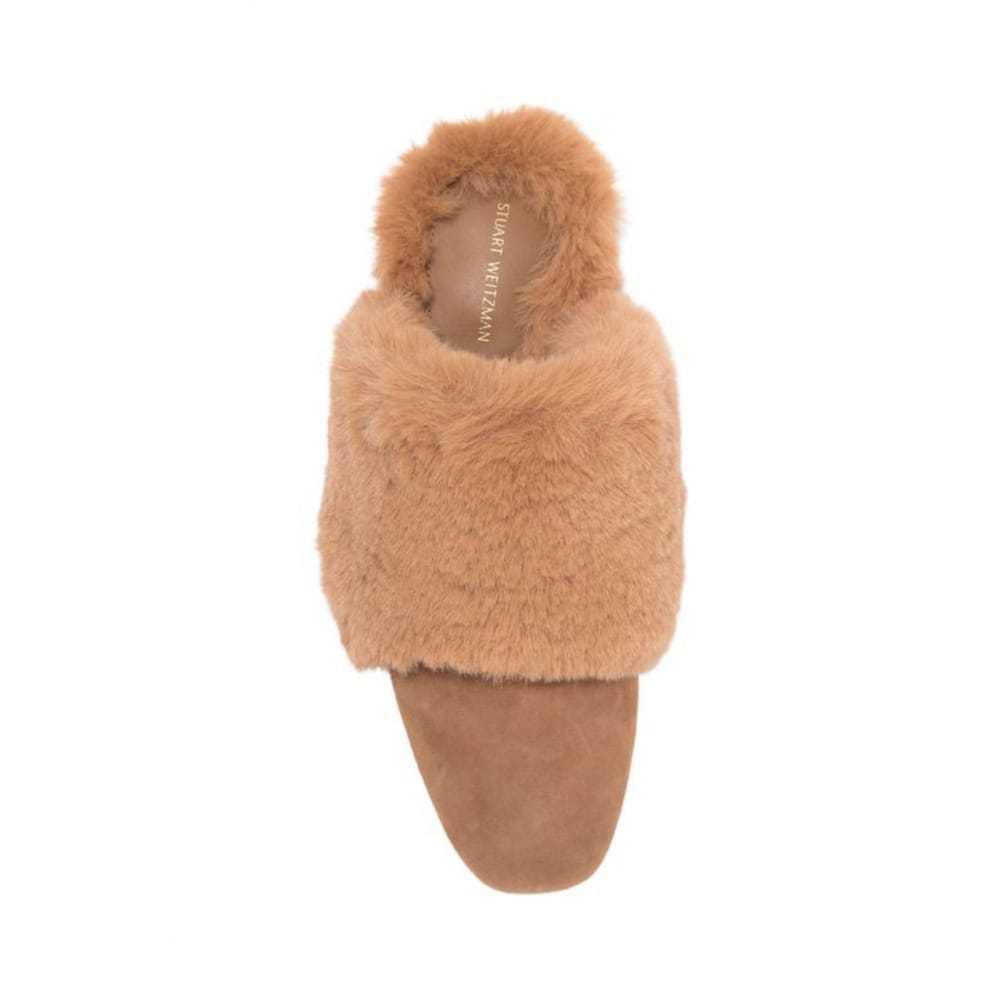 Stuart Weitzman Faux fur mules & clogs - image 4