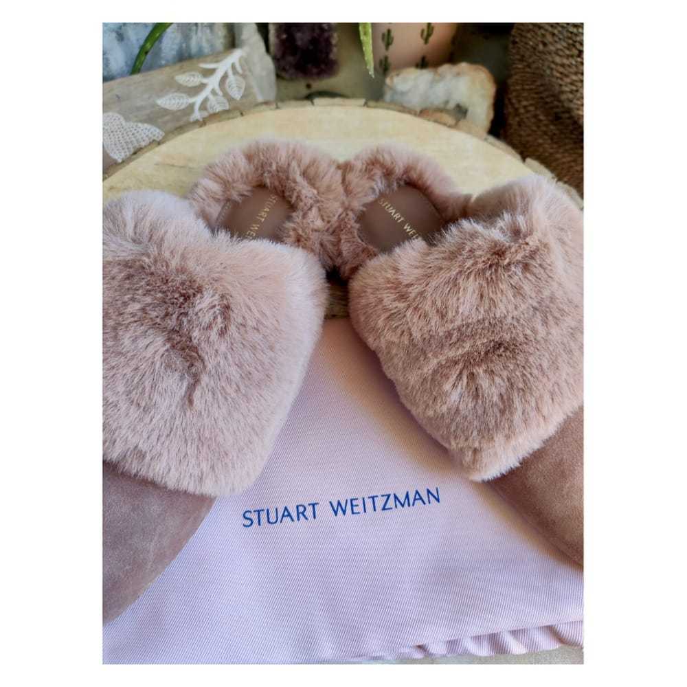 Stuart Weitzman Faux fur mules & clogs - image 5