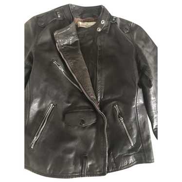 Golden Goose Leather biker jacket - image 1