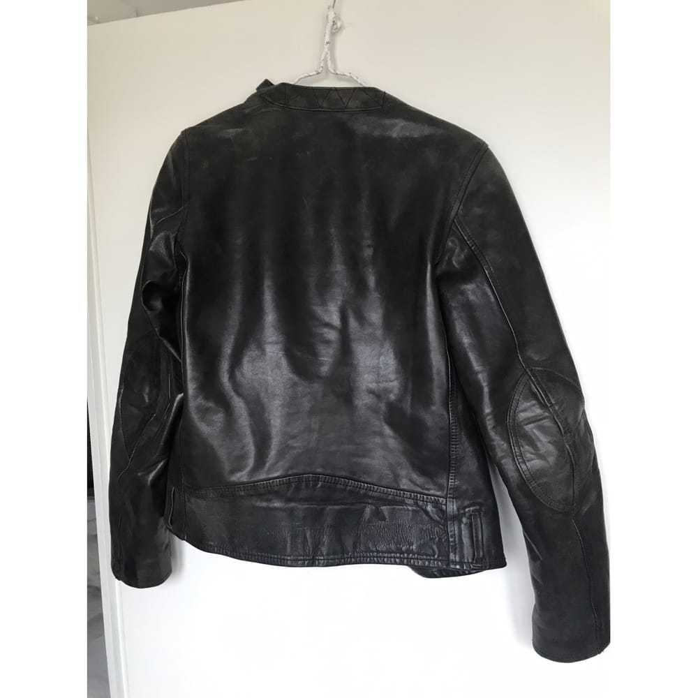 Golden Goose Leather biker jacket - image 4