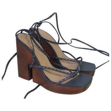 Jacquemus Pilotis leather sandals