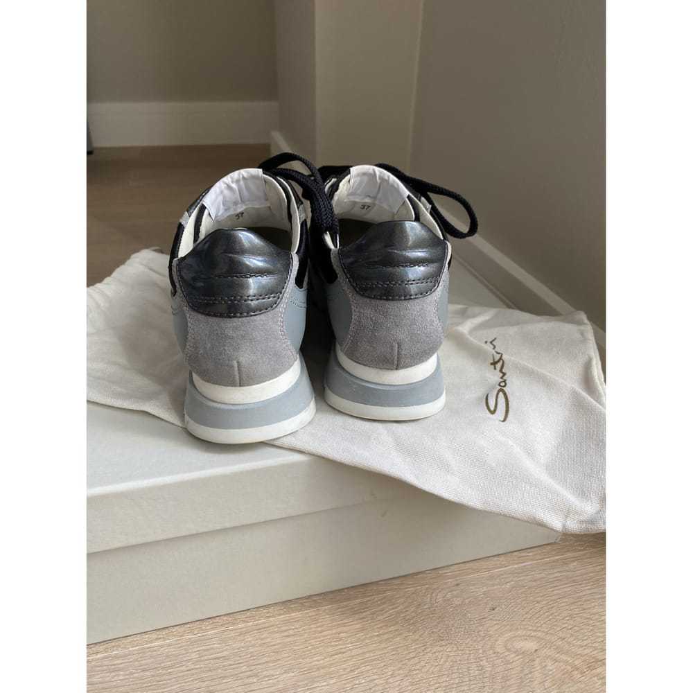 Santoni Leather trainers - image 4