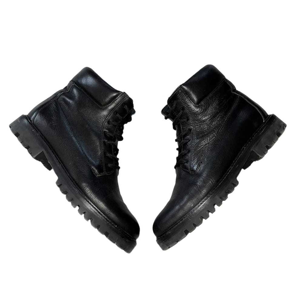 Vince Leather biker boots - image 3