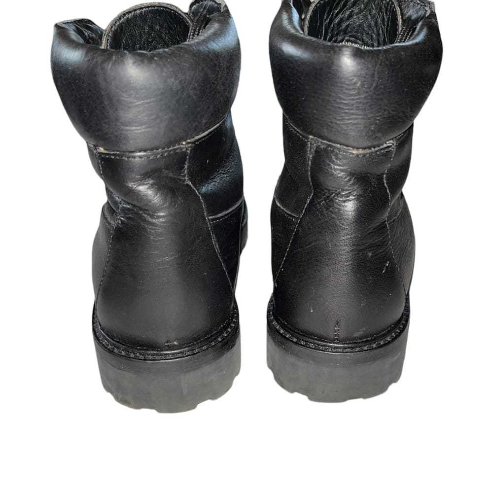 Vince Leather biker boots - image 5