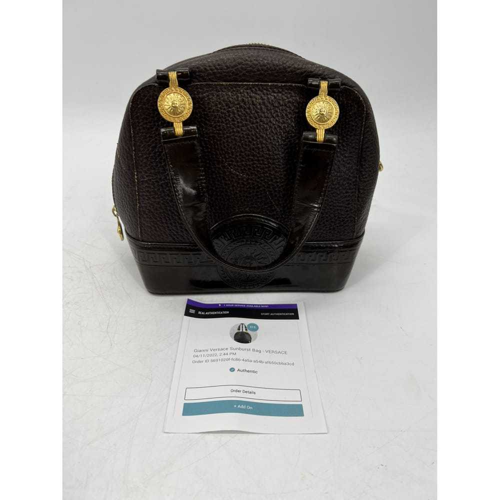 Gianni Versace Leather satchel - image 7