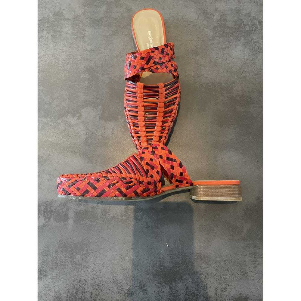 Stephane Kelian Leather mules - image 2