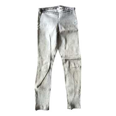 Msp Leather slim pants - image 1