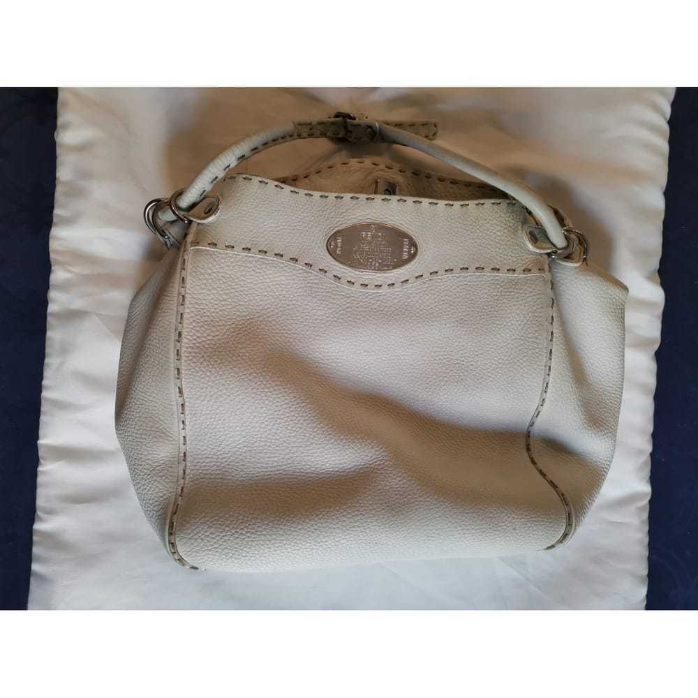 Fendi Anna Selleria leather handbag - image 3