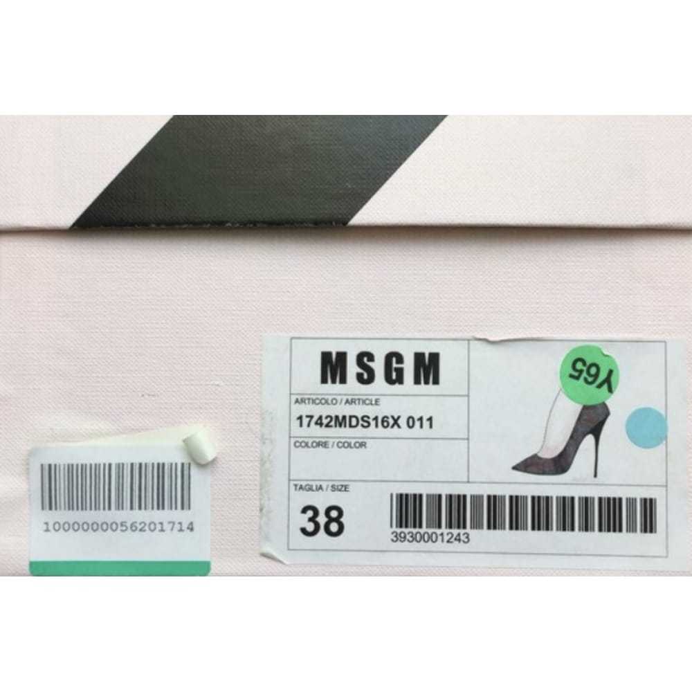 Msgm Tweed heels - image 4