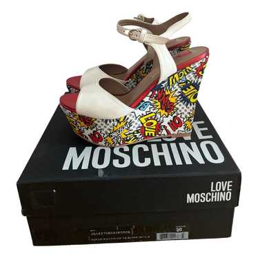 Moschino Love Patent leather sandal - image 1
