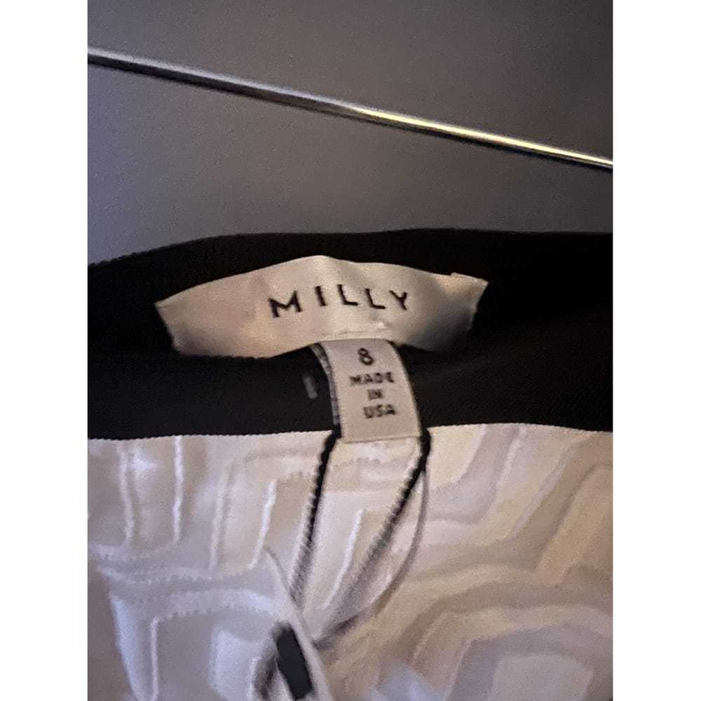 Milly Silk mid-length skirt - image 8