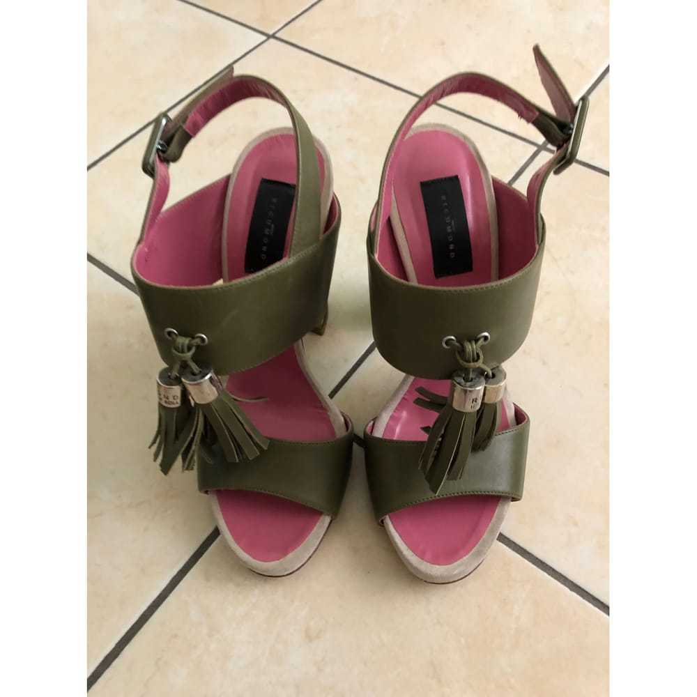 John Richmond Leather sandals - image 8