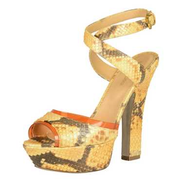 Sergio Rossi Leather sandal - image 1