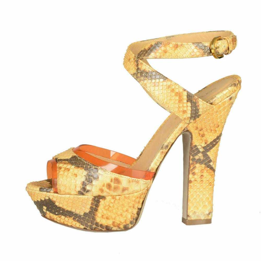 Sergio Rossi Leather sandal - image 2