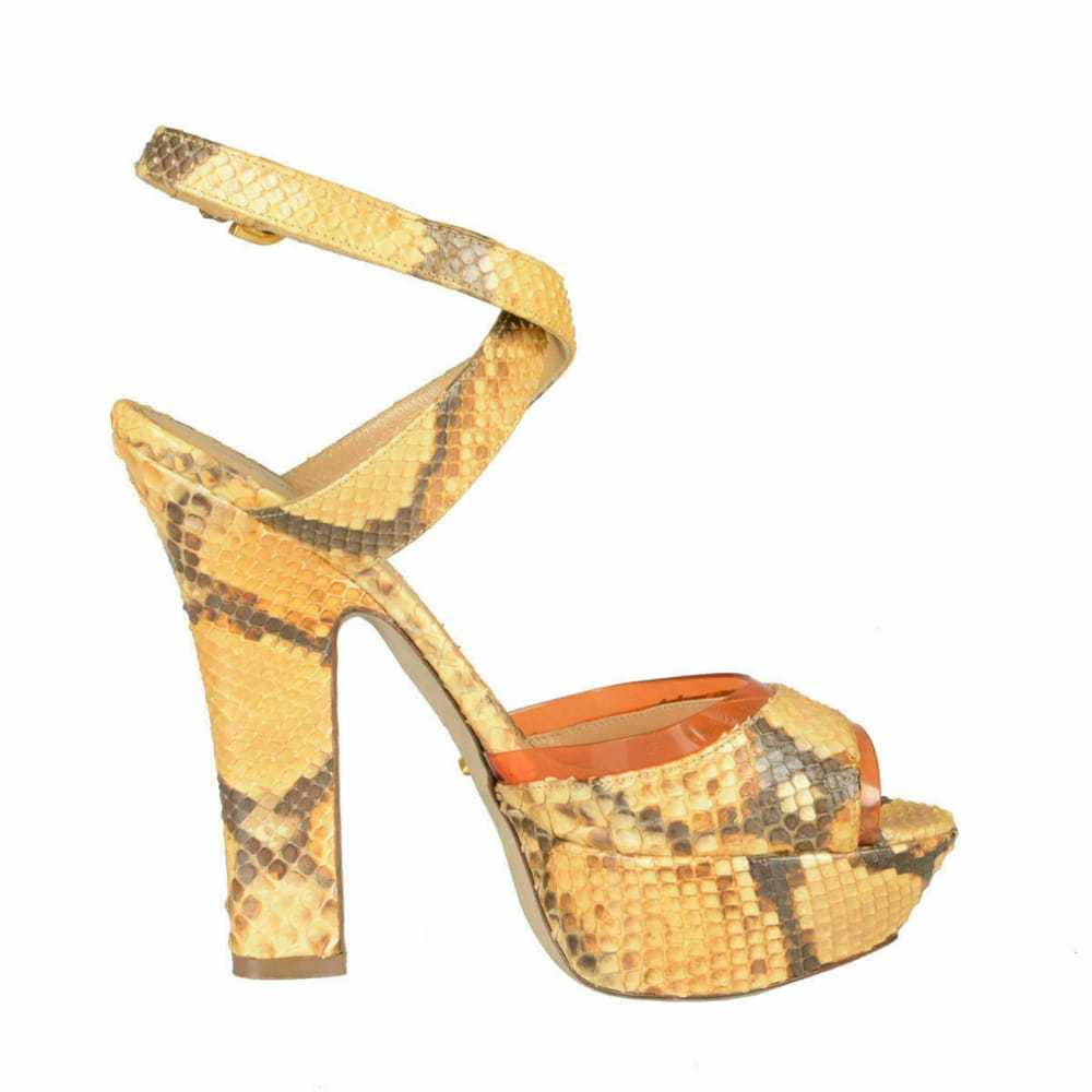 Sergio Rossi Leather sandal - image 4