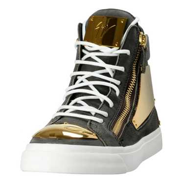 Giuseppe Zanotti Coby leather trainers