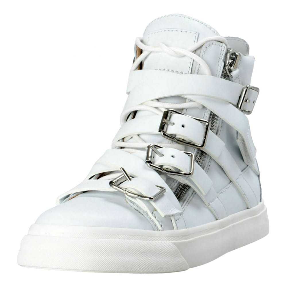 Giuseppe Zanotti Coby leather trainers - image 1