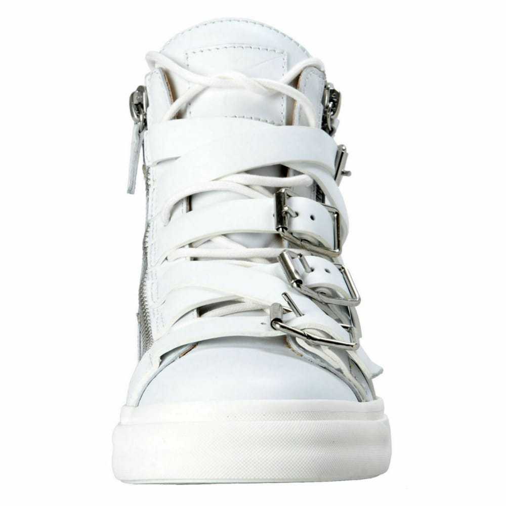 Giuseppe Zanotti Coby leather trainers - image 5