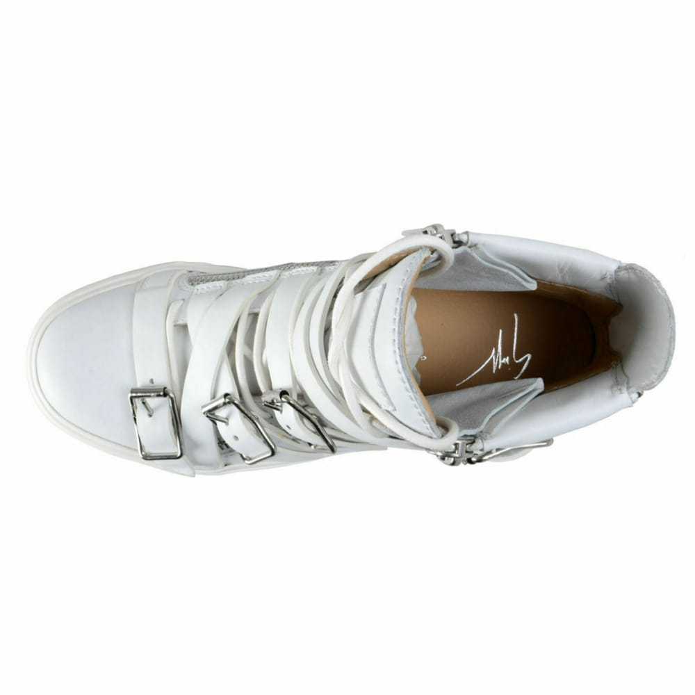 Giuseppe Zanotti Coby leather trainers - image 7