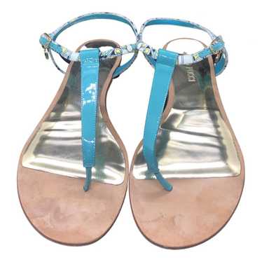 Emilio Pucci Patent leather sandal