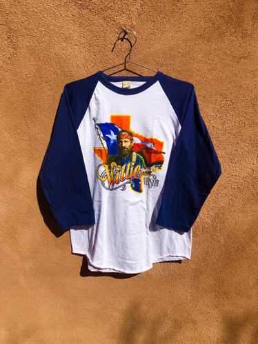 Willie Nelson 1984 "Texas" Raglan Tee