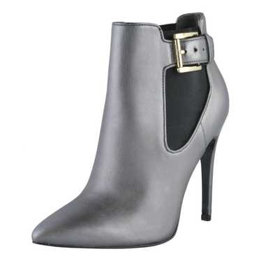 Just Cavalli Leather ankle boots