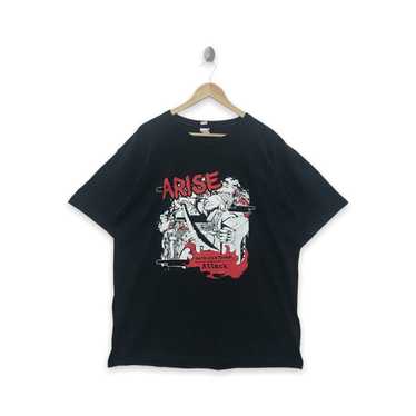 Anvil × Band Tees × Vintage Vintage ARISE Hardcor… - image 1