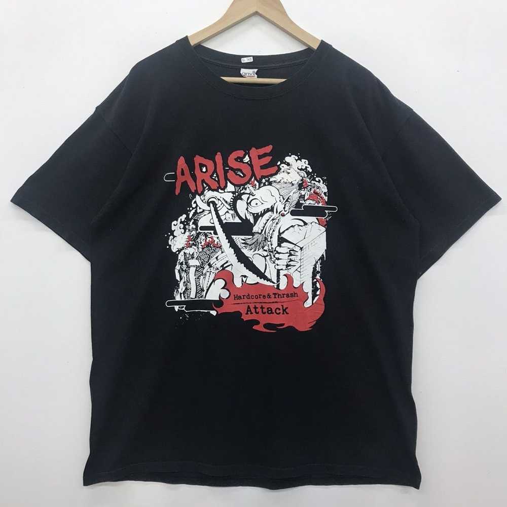 Anvil × Band Tees × Vintage Vintage ARISE Hardcor… - image 3