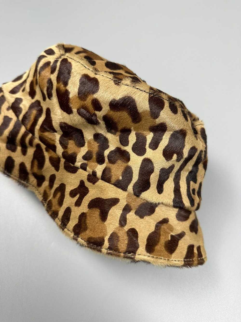 Prada 🔥RARE🔥 PRADA LEOPARD BUCKET HAT - image 4