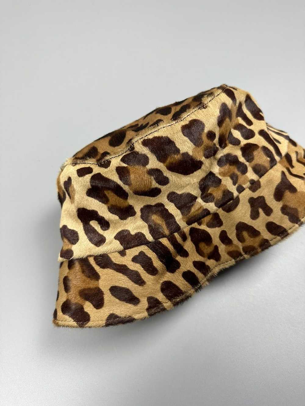 Prada 🔥RARE🔥 PRADA LEOPARD BUCKET HAT - image 5