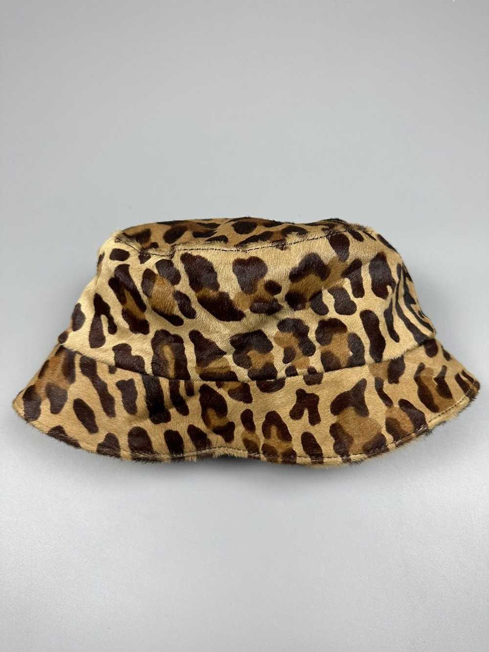 Prada 🔥RARE🔥 PRADA LEOPARD BUCKET HAT - image 6