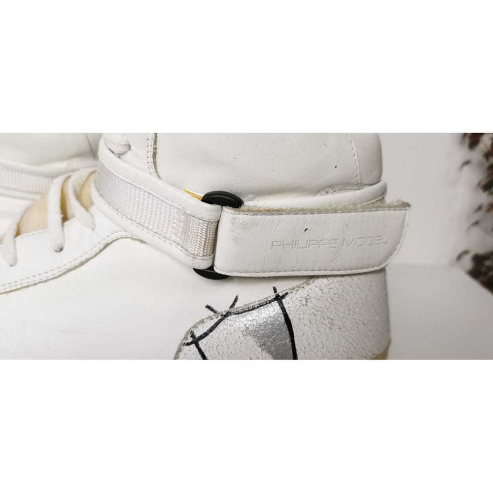 Philippe Model Leather high trainers - image 8
