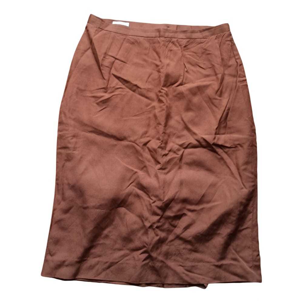 Gianfranco Ferré Silk mid-length skirt - image 1