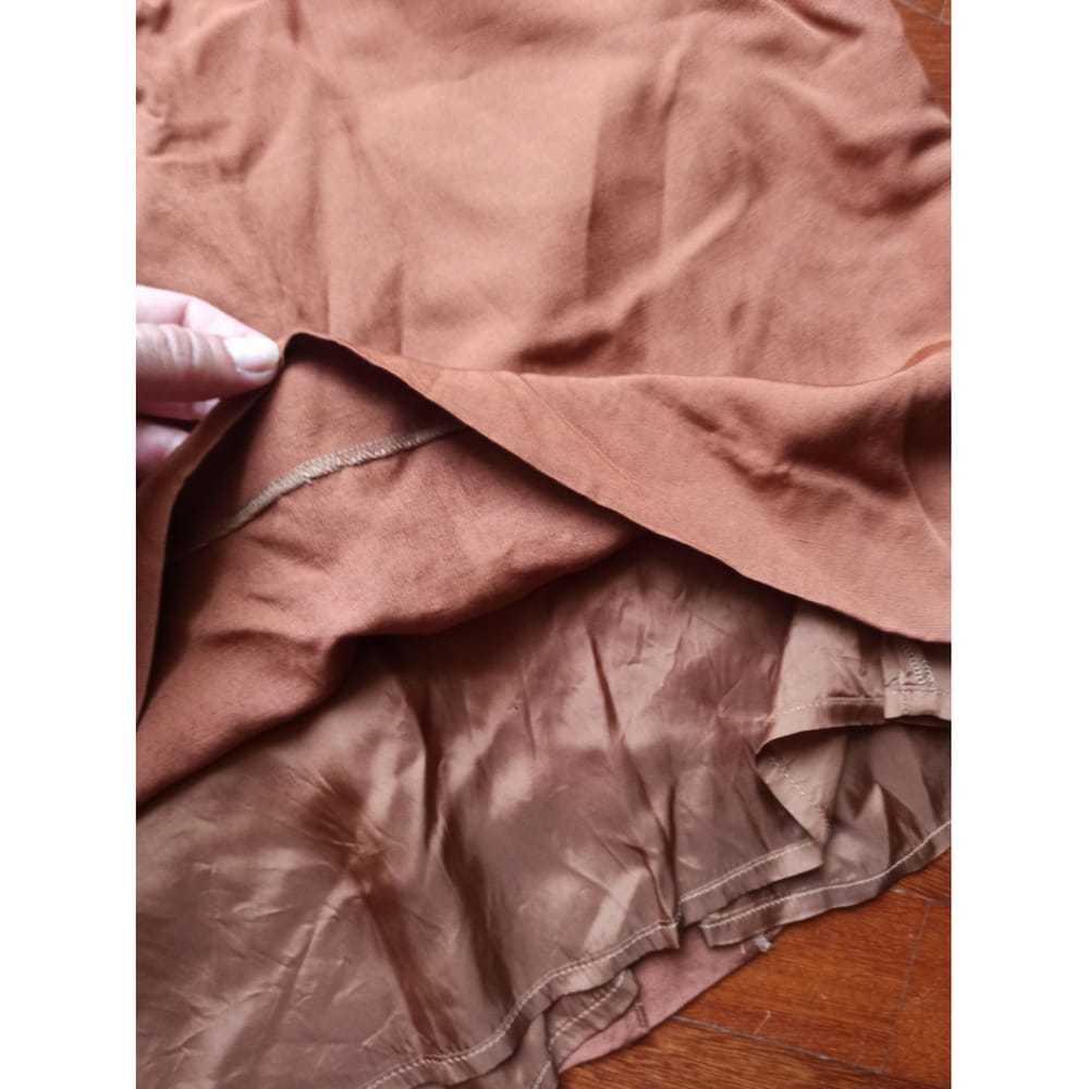 Gianfranco Ferré Silk mid-length skirt - image 2
