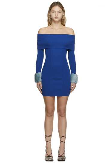 Blumarine Blue Knit Dress