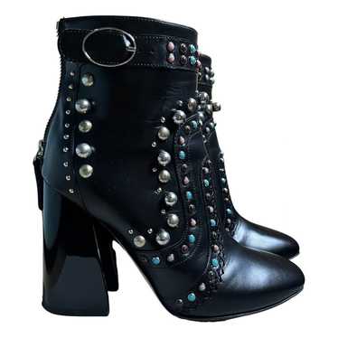 Paula Cademartori Leather ankle boots