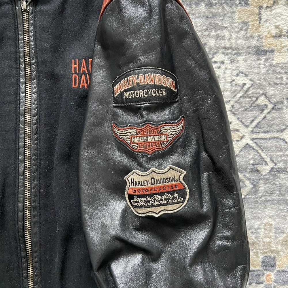 Harley Davidson Harley Davidson Rare Bomber Jacket - image 4