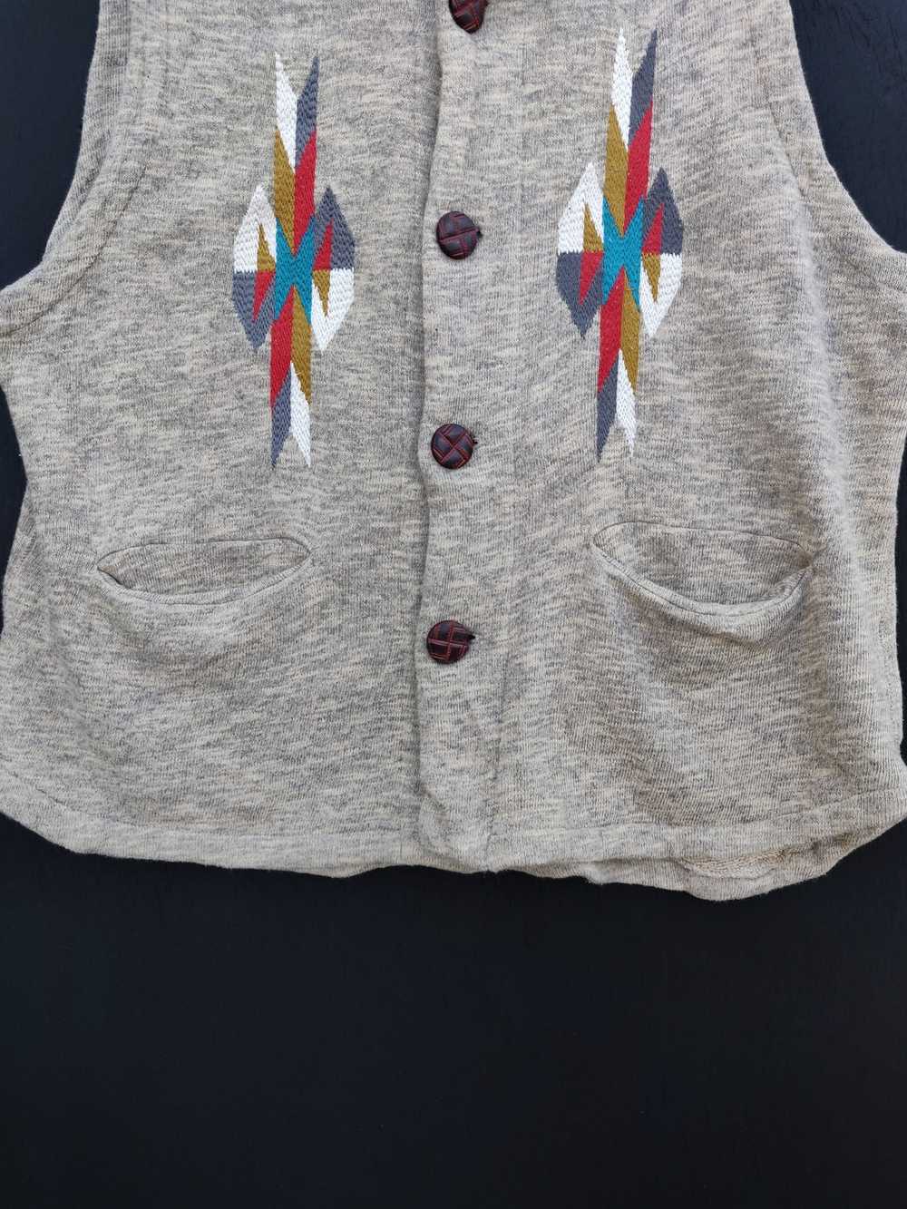 Navajo × Streetwear × Vintage Vintage Navajo Vest - image 4