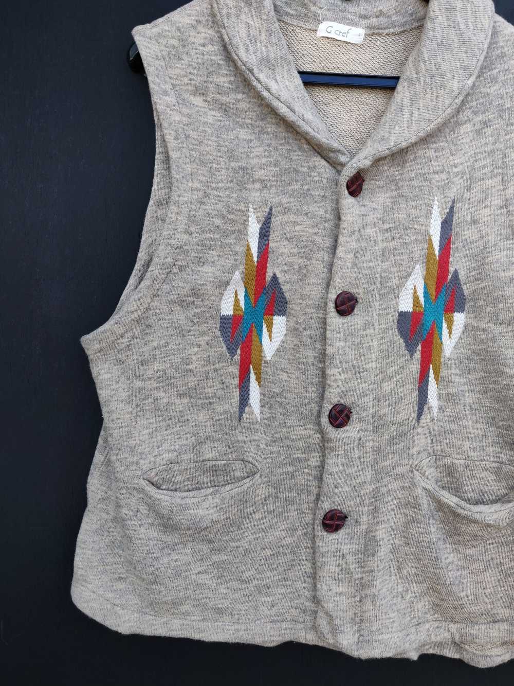 Navajo × Streetwear × Vintage Vintage Navajo Vest - image 5