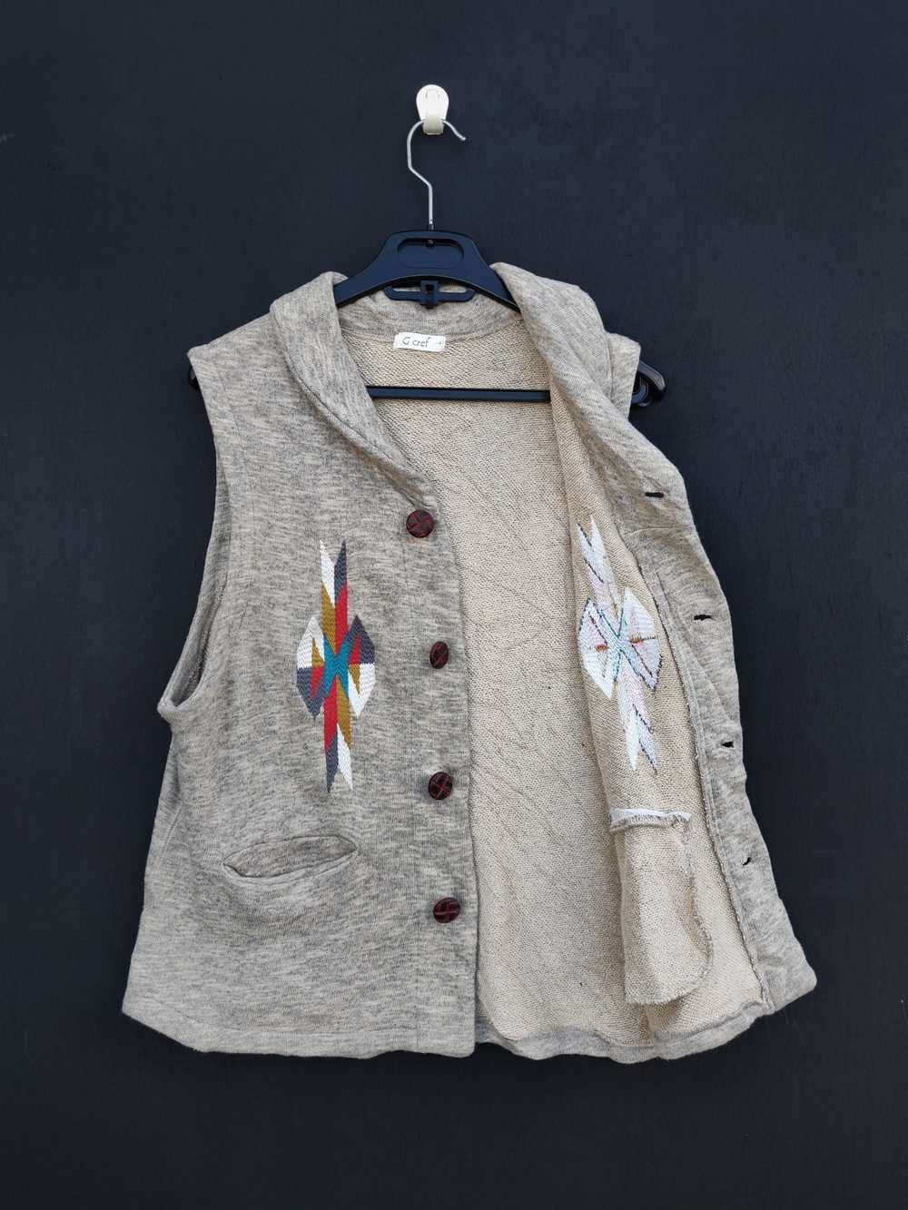 Navajo × Streetwear × Vintage Vintage Navajo Vest - image 9